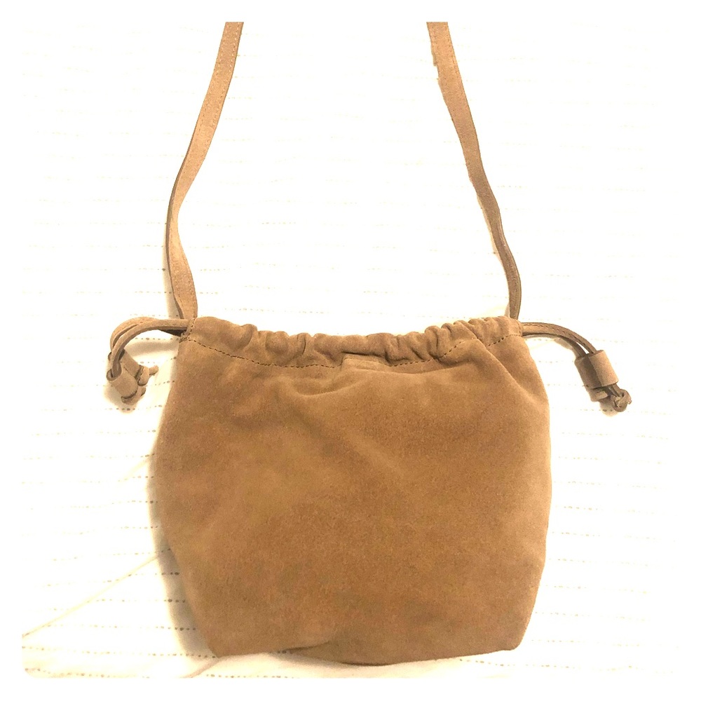 Mango Tan Suede Bag BNWT